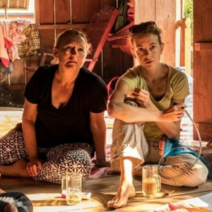 Stephanie (right) with fellow participant Leah (left) on the Solutions for Sustainable Development intensive in Cambodia (2019)