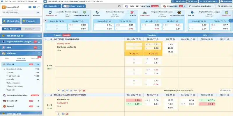 Săn thưởng cực thơm cùng kèo bóng đá cuốn hút