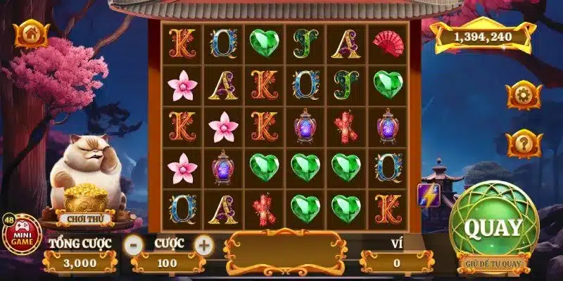 Nổ hũ Mèo Tài Lộc - Sản phẩm mới của Hitclub