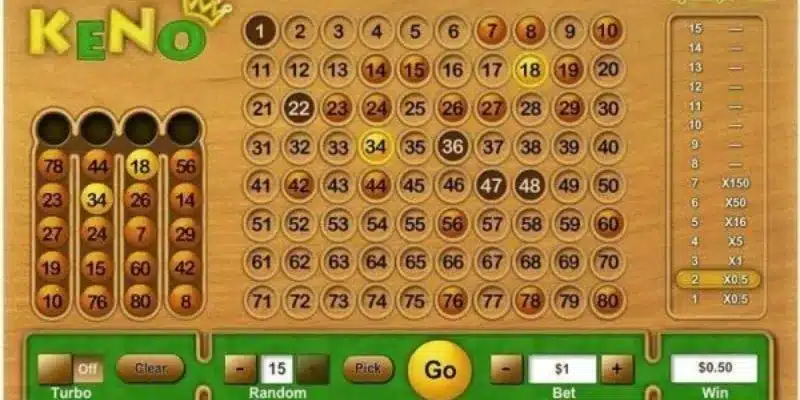 Keno lộc phát Hitclub - Trò chơi ăn khách bậc nhất