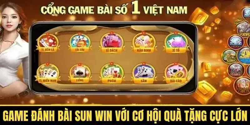 Trải nghiệm game đánh bài online Sun Win đầy hấp dẫn